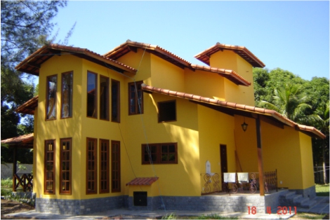 Casa em Alvenaria e Alvenaria - Minas Casas  - Construções de casas em madeira e alvenaria no RJ